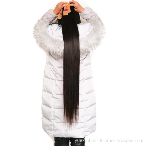 Wholesale 100% Human Hair Tangle Free Natural Remy Indian Human Hair Extensions For Black Women